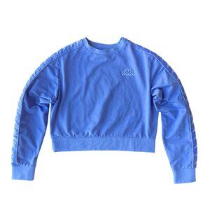 Kappa Cropped Lavender Sweater Size: S